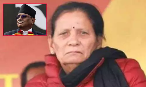 நேபாள பிரதமரின் மனைவி சீதா தஹால் காலமானார்