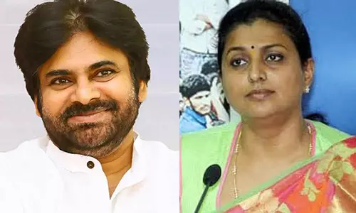 சந்திரபாபு நாயுடு எழுதி கொடுத்ததை வெட்கமின்றி படிக்கிறார் பவன் கல்யாண்- ரோஜா தாக்கு