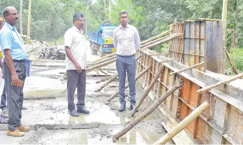 குமரியில் ரூ.6.76 கோடியில் சாலை பணிகள் - கலெக்டர் ஸ்ரீதர் ஆய்வு