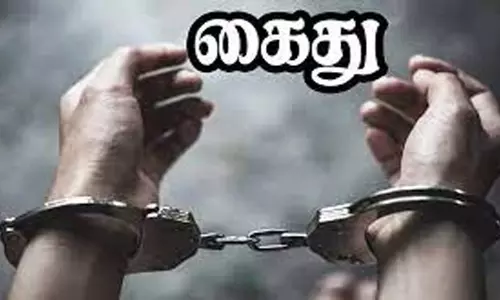 கார் ஒர்க் ஷாப்பில் என்ஜின் பிளாக்கை திருடிய வாலிபர் கைது