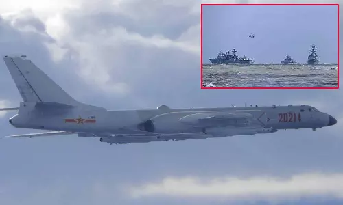 தைவானை சுற்றி போர் விமானங்கள், கப்பல்கள்: சீனாவின் அடாவடிச் செயலால் பதற்றம்