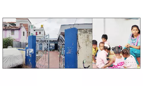 தருமபுரியில் 3 வருடங்களாக சமையல் அறையிலேயே இயங்கும் அங்கன்வாடி பள்ளி