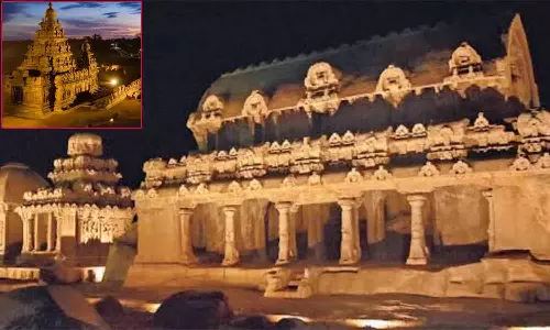 மாமல்லபுரம் புராதன சின்னங்களை மின்னொளியில் இரவு 9 மணி வரை பார்க்கலாம்: தொல்லியல் துறை அறிவிப்பு