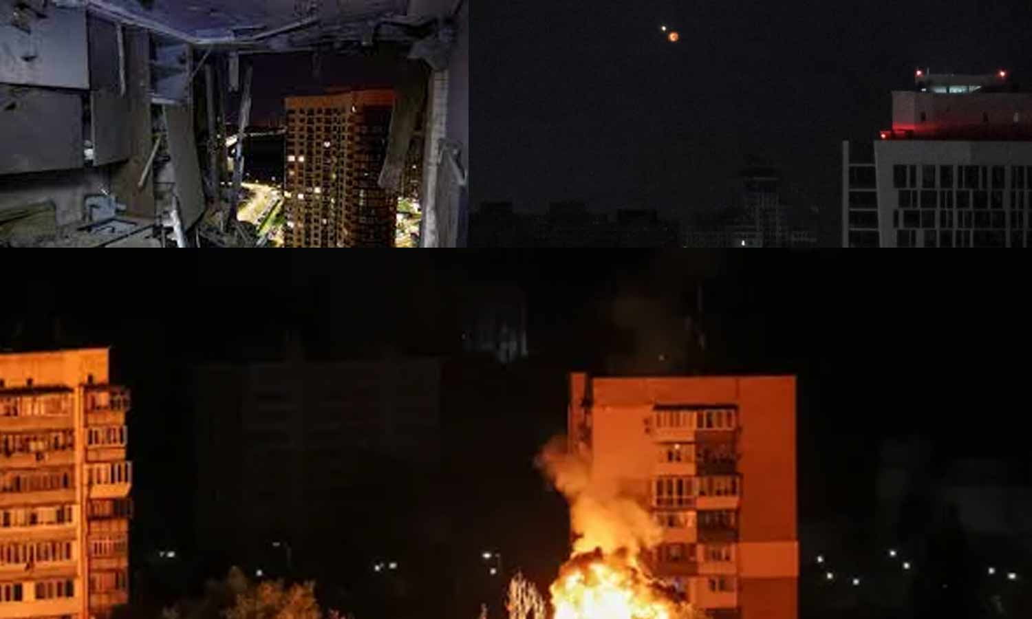 கீவ் மீது ரஷியா டிரோன் தாக்குதல்: ஒருவர் பலி- 4 பேர் காயம்