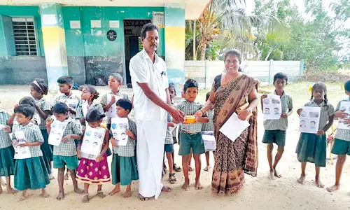 அரசு பள்ளியில் மக்கள் தொகை தினவிழா