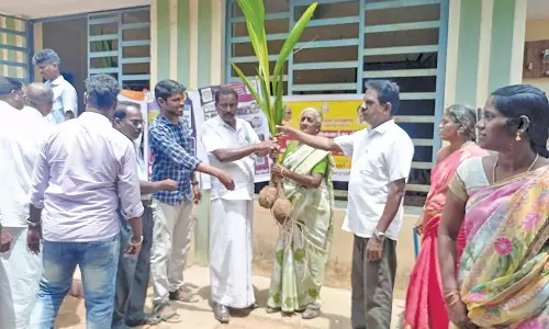 300 குடும்பங்களுக்கு தென்னங்கன்றுகள் வழங்கல்