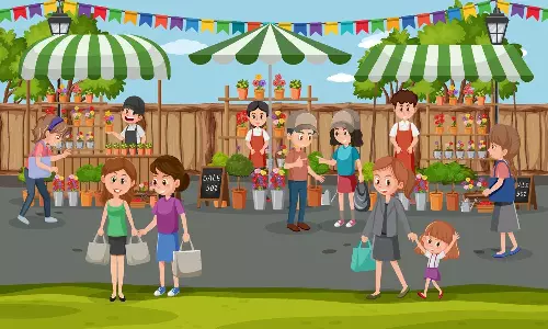 வாரச்சந்தை ரோட்டை ஆக்கிரமித்து  கடை வைப்பு