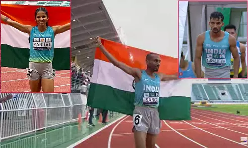 ஆசிய தடகள சாம்பியன்ஷிப்: 3 இந்தியர்கள் தங்கம் வென்று அசத்தல்