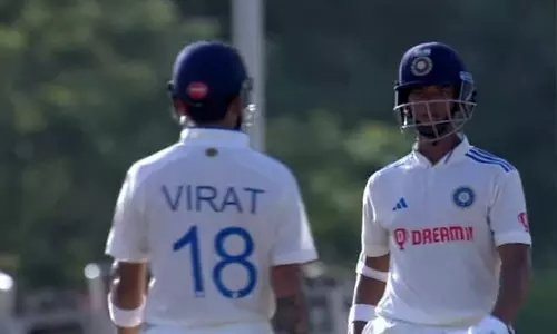 ஜெய்ஸ்வால், ரோகித் சர்மா அபாரம் - 2ம் நாள் முடிவில் இந்தியா 312/2