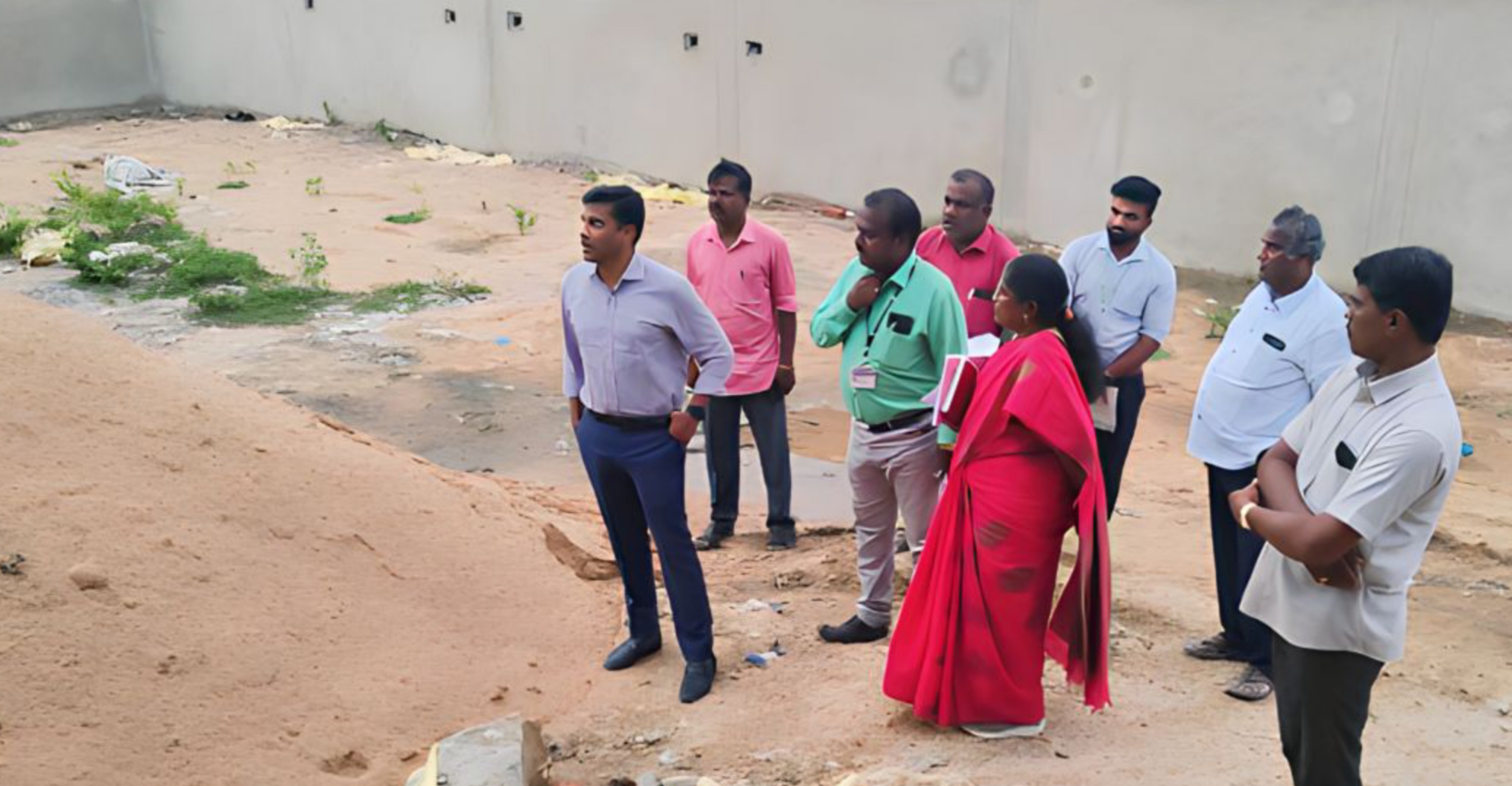 திட்டப்பணிகளை அதிகாரி ஆய்வு Ranipettai News Official inspection of