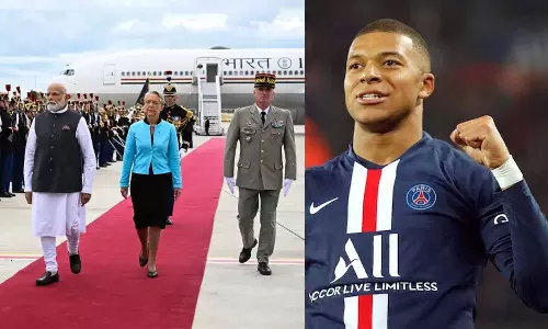 உலகின் சிறந்த கால்பந்து வீரர் எம்பாப்பே குறித்து பேசிய பிரதமர் மோடி