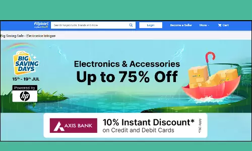 அதிகபட்சம் 80 சதவீதம் வரை தள்ளுபடி - ப்ளிப்கார்ட் சிறப்பு விற்பனை அறிவிப்பு