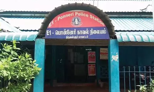 பொன்னேரி காவல்நிலையத்தில் போலீசார் பற்றாக்குறை- 36 பேர் பணியாற்றிய இடத்தில் 6 பேர் மட்டுமே இருக்கிறார்கள்