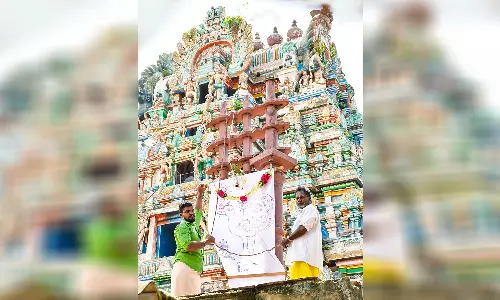 திருவரங்குளம் பெரியநாயகி அம்மன் கோவிலில் ஆடிப்பூர திருவிழா