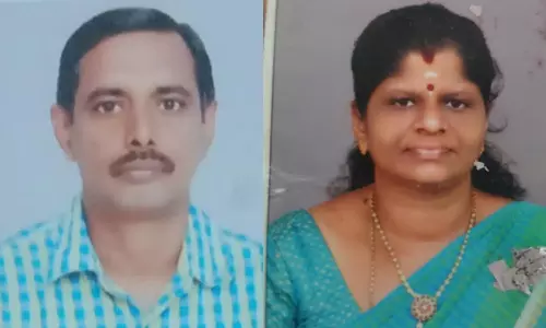 தாம்பரம் அருகே ரூ.1 கோடி கடன் தொல்லையால் ஆசிரியை-கணவர் தூக்குப்போட்டு தற்கொலை