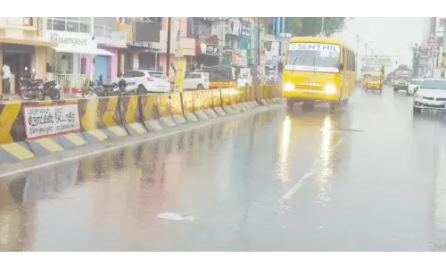 தருமபுரியில் பலத்த மழை