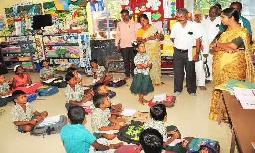 வளர்ச்சி திட்ட பணிகளை கலெக்டர் ஆய்வு