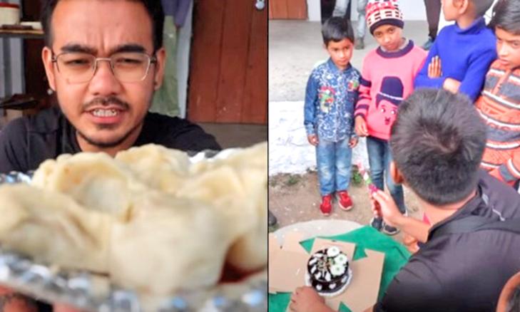 உத்தரகாண்டில் கிராம மக்களுக்கு விருந்து கொடுத்த யூடியூபர்