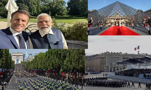பிரான்ஸ் தேசிய தின கொண்டாட்ட அணிவகுப்பில் இந்திய வீரர்களை பார்த்தது அற்புதம்: பிரதமர் மோடி