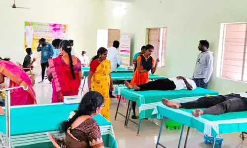 தூத்துக்குடியில்  காமராஜர் பிறந்த நாளை முன்னிட்டு ரத்ததான முகாம்