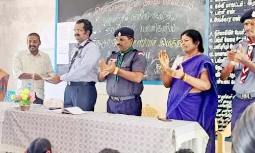 சாரண- சாரணியர் இயக்க தொடக்க விழா