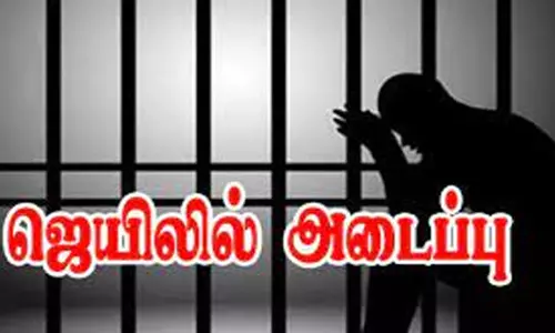 அரசு பஸ் கண்டக்டர் மீது தாக்குதல்கைதான தொழிலாளி ஜெயிலில் அடைப்பு