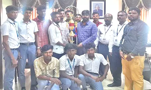 ரோகிணி பொறியியல் கல்லூரி மாணவர்கள் கபடியில் வெற்றி