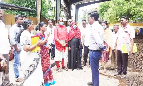 வளம் மீட்பு பூங்காவில் பேரூராட்சிகளின் இயக்குனர் திடீர் ஆய்வு