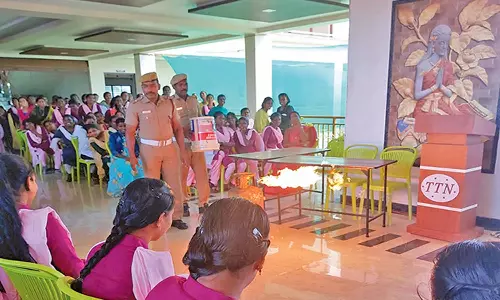 வள்ளியூர் மரியா கல்லூரியில் பேரிடர் மேலாண்மை விழிப்புணர்வு முகாம்