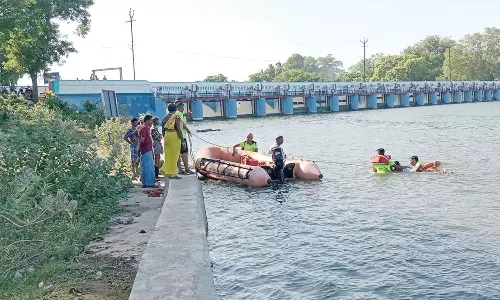 மீட்பு பணி குறித்த ஒத்திகை பயிற்சி