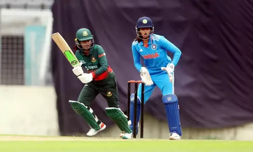 வங்காளதேசத்துக்கு எதிரான முதல் ஒரு நாள் போட்டி- இந்தியாவுக்கு 153 ரன்கள் இலக்கு