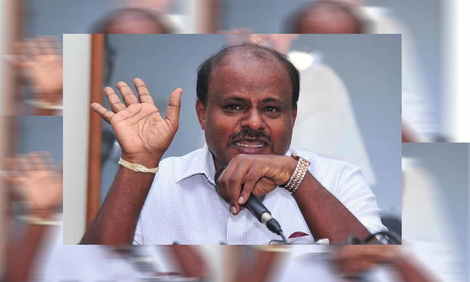 அவர்களுடைய ஒரு பகுதியாக கருதவில்லை: குமாரசாமி