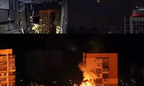 உக்ரைனின் டிரோன் தாக்குதலை முறியடித்த ரஷ்யா