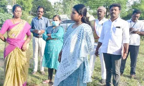 குடிநீர், தூய்மை பணிகள் குறித்து கலெக்டர் ஆய்வு