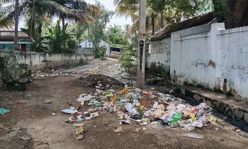 மேச்சேரி பேரூராட்சியில்குப்பைகள்- சாக்கடையை தூர்வாராததால் பொதுமக்கள் அவதி