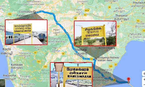 ராமேஸ்வரம் ரெயில் சிவகங்கையில் நின்று செல்லும். - திருப்பதி, பாலக்காடு ரெயில் இயக்கத்தில் மாற்றம்