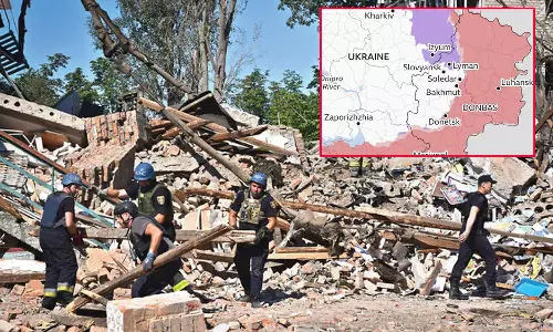 எதிர்தாக்குதலில் வெற்றி: பாக்முட் நகரின் பெரும்பகுதியை மீட்டது உக்ரைன்