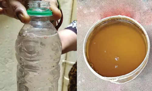 தண்டையார்பேட்டையில் எண்ணெய் கசிவு கலப்பால் குடிநீரை பயன்படுத்த முடியாமல் தவிக்கும் மக்கள்- தோல்நோய் பரவும் அபாயம்