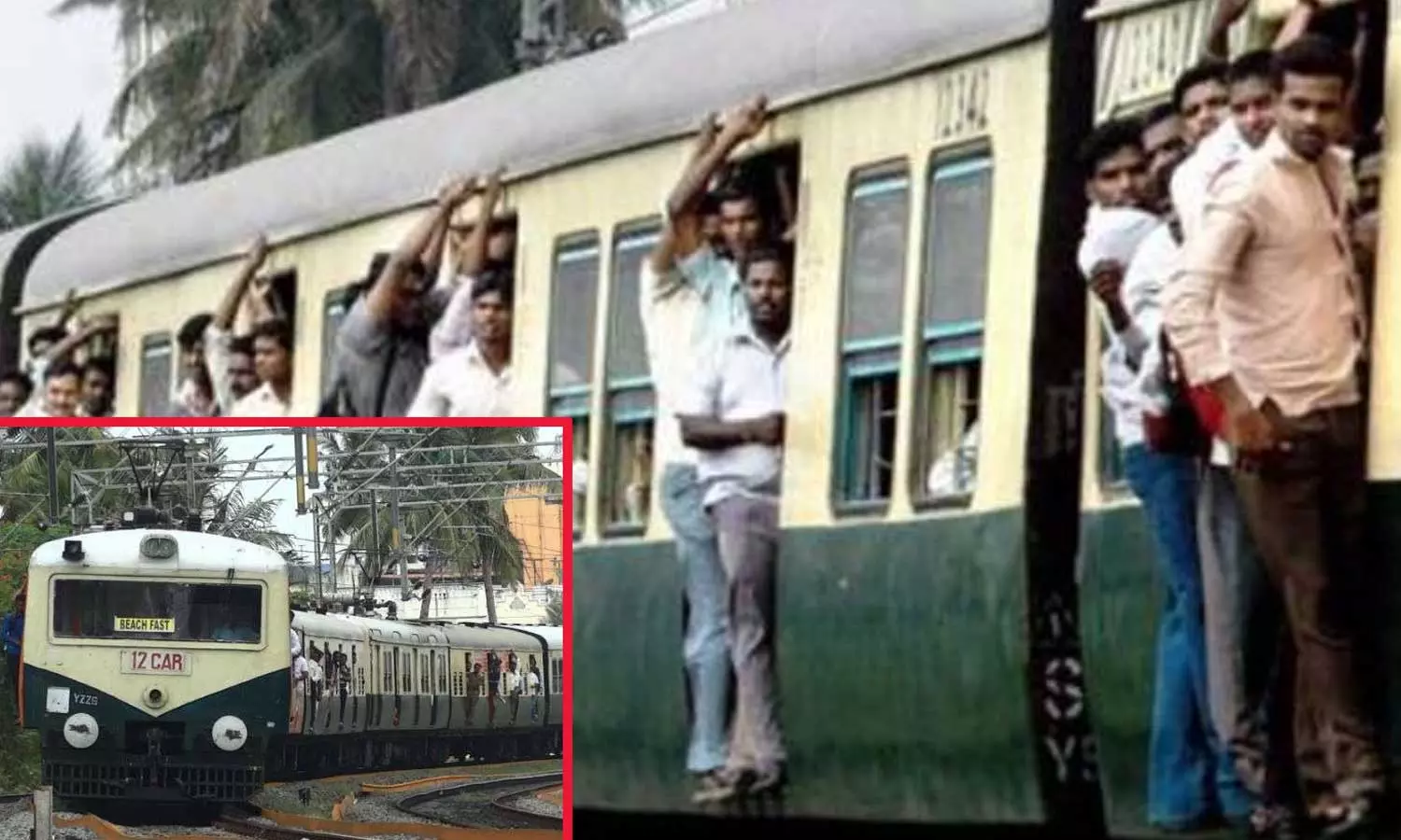 மின்சார ரெயில்கள் குறைக்கப்பட்டதால் புறநகர் பயணிகள் கடும் அவதி மின்சார ரெயில்கள் குறைக்கப்பட்டதால் புறநகர் பயணிகள் கடும் அவதி