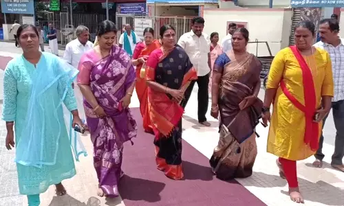 பழனி கோவிலில் இன்று துர்கா ஸ்டாலின் சாமி தரிசனம்