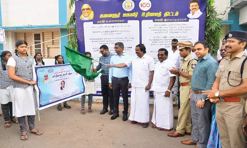 குமரி மாவட்ட நிர்வாகம் சார்பில் தமிழ்நாடு நாள் விழா பேரணி