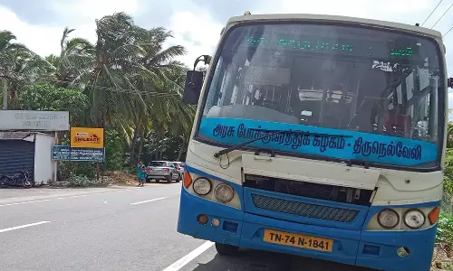 பிரேக் பிடிக்கவில்லை...பயணிகளின் உயிருக்கு பாதுகாப்பு இல்லை