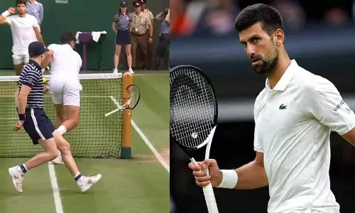 விம்பிள்டன் இறுதிப்போட்டியில் தோல்வியடைந்த ஜோகோவிச்சுக்கு அபராதம் விதிப்பு