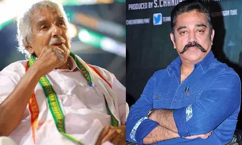 உம்மன் சாண்டியின் மறைவு நாட்டிற்கும், கேரளத்திற்கும் பேரிழப்பு- கமல் இரங்கல்