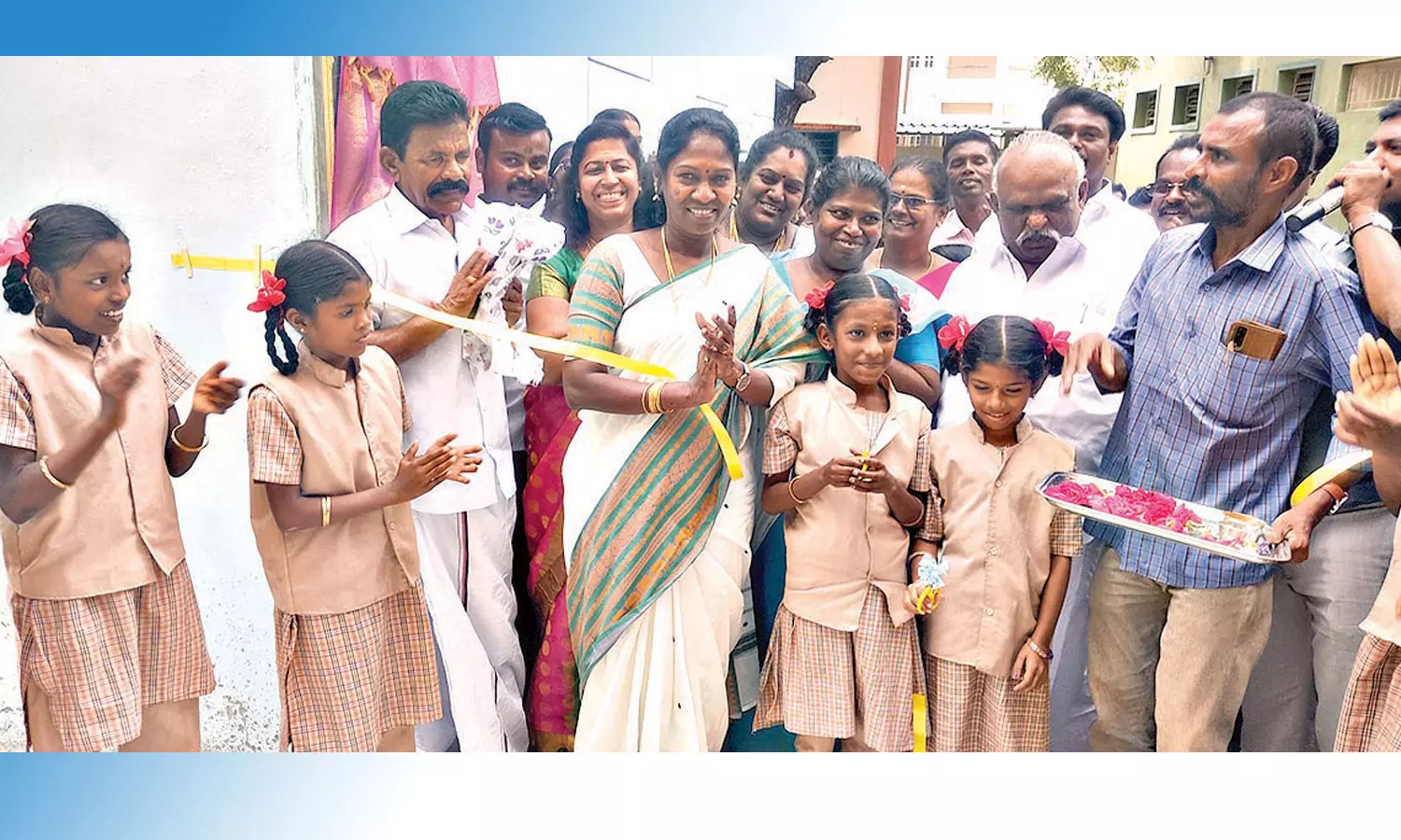 புதிய சைக்கிள் காப்பகம் திறப்பு புதிய சைக்கிள் காப்பகம் திறப்பு