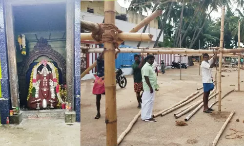 குச்சனூர் : சனீஸ்வர பகவான் கோவிலில் ஜூலை 22-ல் ஆடி பெருந்திருவிழா - முன்னேற்பாடுகள் தீவிரம்