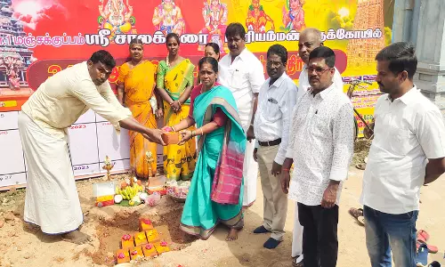 ரூ 1.17 கோடியில் வடிகால் வாய்க்கால் அமைக்கும் பணி மாநகராட்சி மேயர் சுந்தரி ராஜா தொடங்கி வைத்தார்