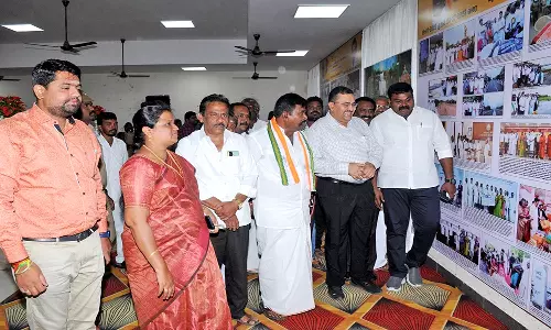 தென்காசி மாவட்டத்தில் தமிழ்நாடு நாள் விழிப்புணர்வு பேரணி- புகைப்பட கண்காட்சி