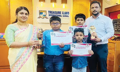 மாநில அளவிலான சதுரங்க போட்டி- ட்ரஷர் ஐலண்ட் பள்ளி மாணவர்கள் சாதனை