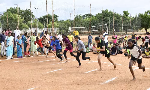தமிழ்நாடு நாள் தினவிழா பெண் குழந்தைகளுக்கான விளையாட்டு போட்டிகள்